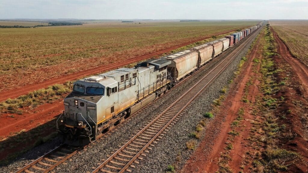 Nova fase da Ferrovia Norte-Sul promete reduzir custos logísticos e ampliar rotas entre Cerrado, Sudeste e o litoral brasileiro