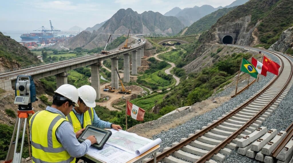 Brasil e China planejam ferrovia que atravessa os Andes e pode mudar as exportações para a Ásia