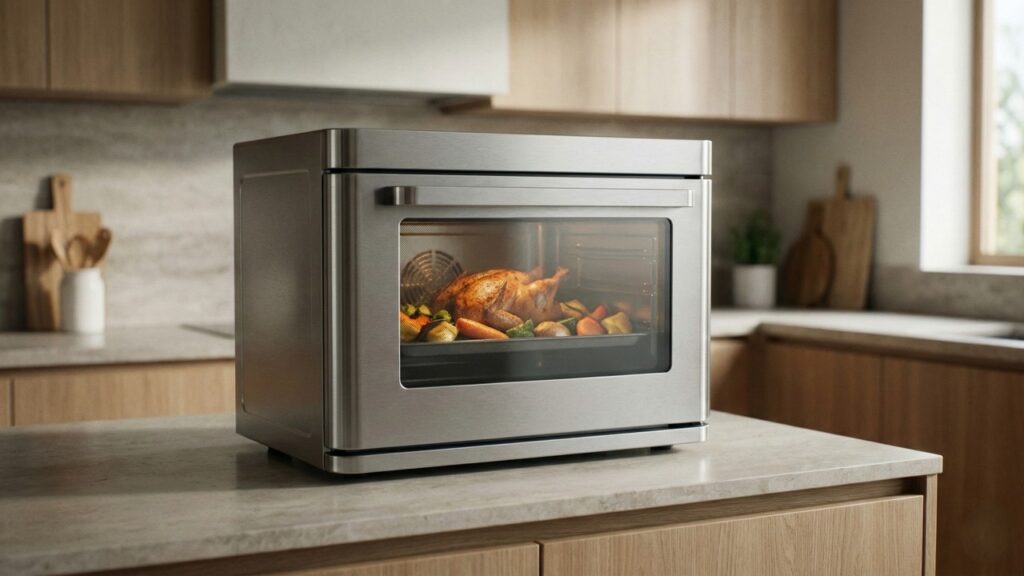 Adeus excesso de aparelhos: esse forno multifunção que assa e grelha é mais completo que a air fryer