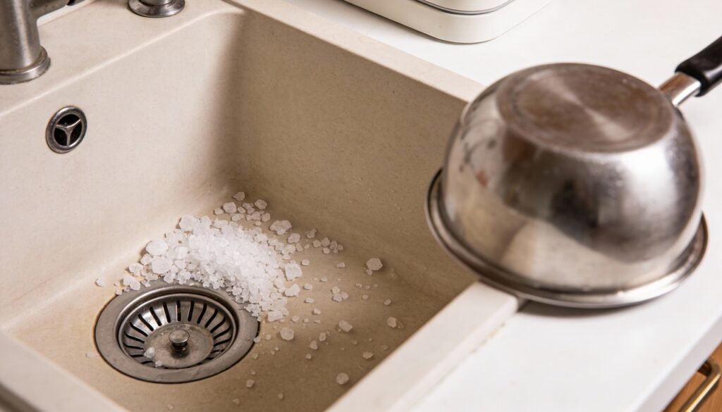 "Não precisa chamar um encanador": água quente e algumas colheres deste pó são tudo o que você precisa para desentupir e limpar seus ralos rapidinho