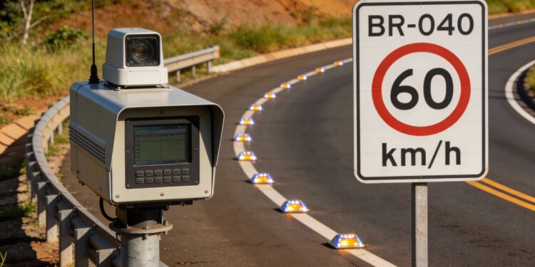 Limites de velocidade para dirigir nas estradas foi alterada