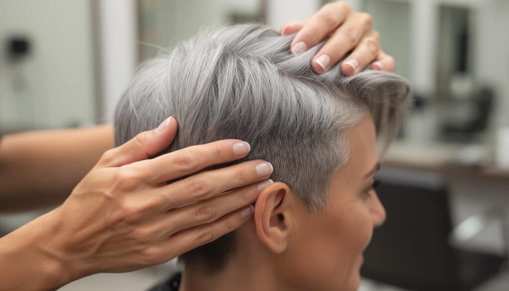 Mulheres de 40+ estão abandonando a tinta e ganhando estilo com cabelos grisalhos bem cuidados, cortes modernos e brilho prateado