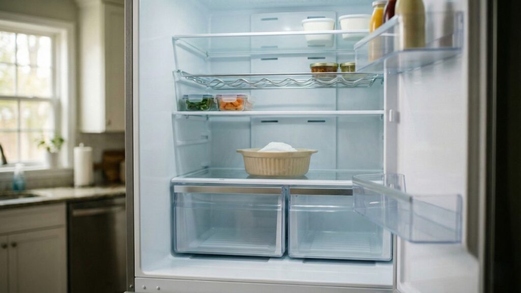 Nem carvão, nem café: essa combinação simples tira o cheiro forte da geladeira e dura até 2 meses