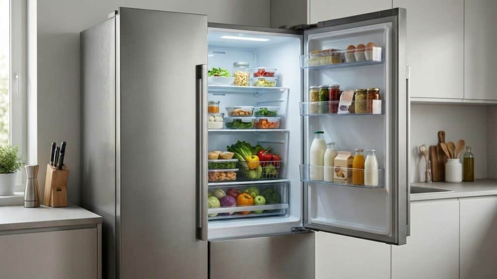 Adeus barulho na cozinha: essa geladeira inverter economiza energia e conserva a comida por muito mais tempo
