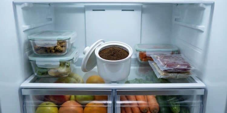 Nem desinfetante, nem bicarbonato: esse truque com café neutraliza o mau cheiro da geladeira e ainda deixa aroma suave