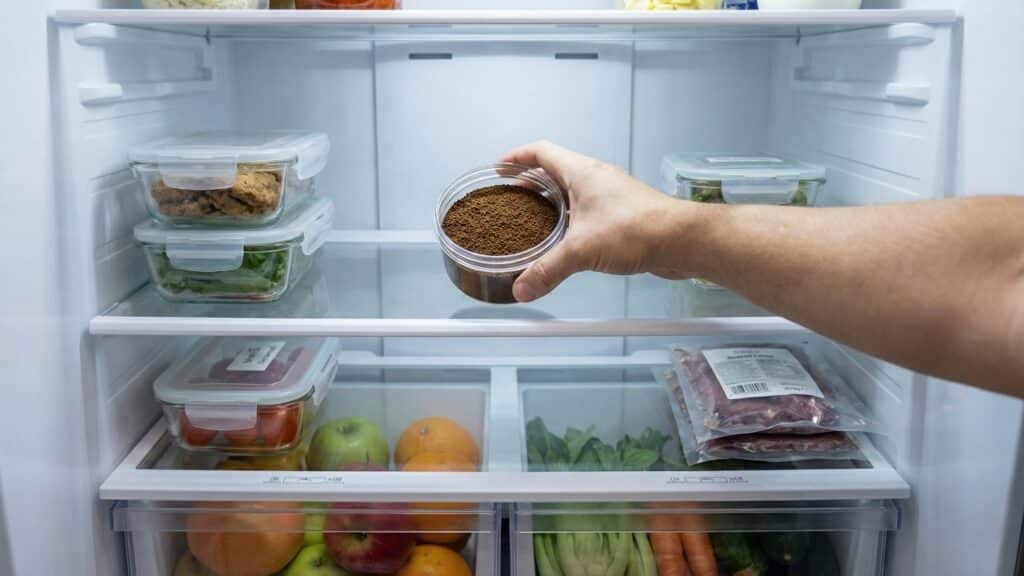 Nem desinfetante, nem bicarbonato: esse truque com café neutraliza o mau cheiro da geladeira e ainda deixa aroma suave