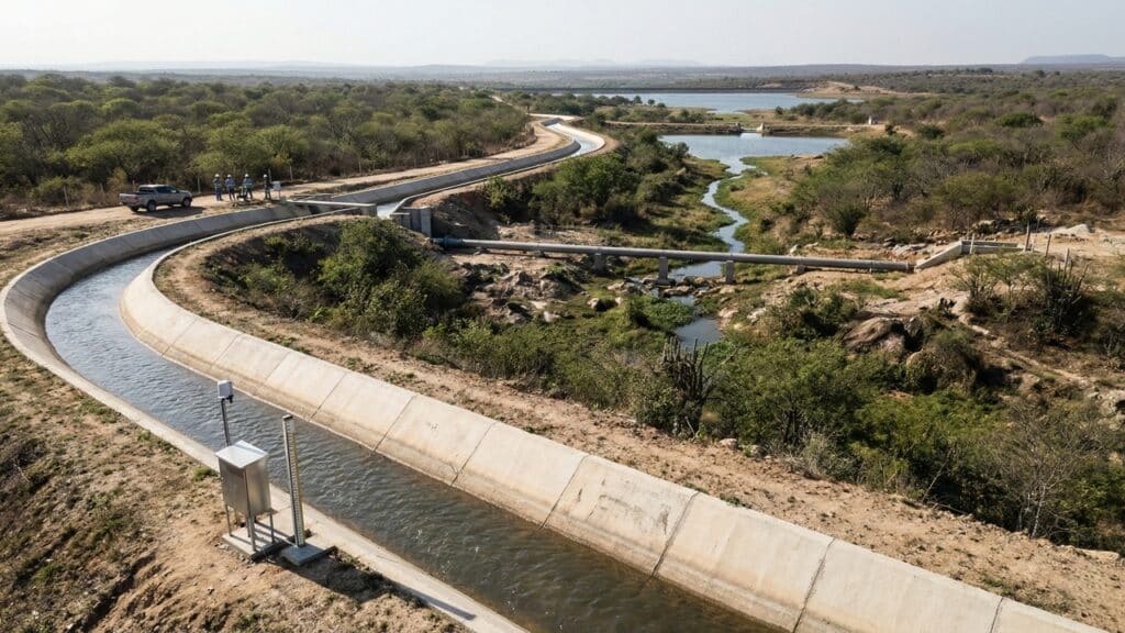Cinturão das Águas alcança 91% de execução e já é a maior obra hídrica estadual do país, com 561 mil beneficiados