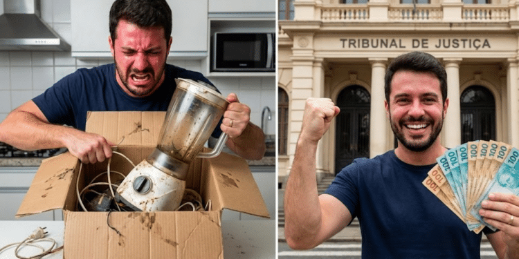 Cliente é indenizado após comprar item recondicionado anunciado como novo