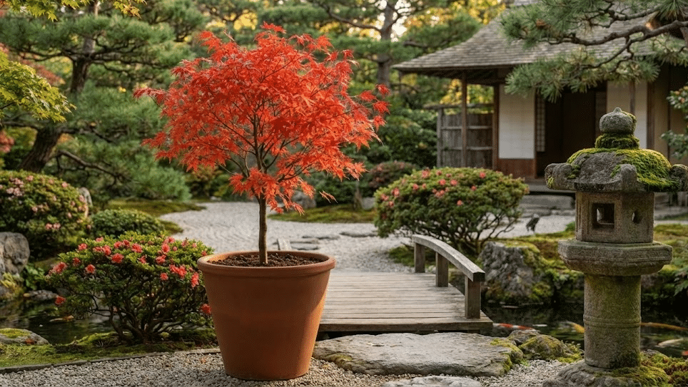 Árvore para varanda que cresce em vasos e transforma o visual ao longo do ano