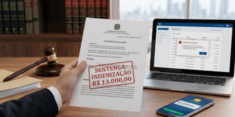 Portabilidade salarial irregular leva banco a ser condenado ao pagamento de indenização de R$ 13 mil