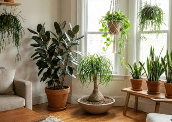 Lista reúne cinco plantas resistentes que exigem pouca rega e ajudam a deixar a casa bonita sem esforço