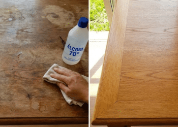 Limpeza de móveis de madeira com álcool só deve ser feita com cuidados específicos para não prejudicar o acabamento