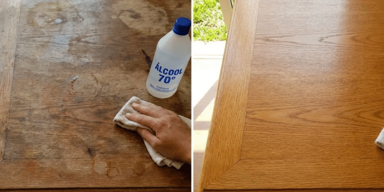 Limpeza de móveis de madeira com álcool só deve ser feita com cuidados específicos para não prejudicar o acabamento