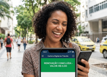 Motoristas sem histórico de multas passam a ter direito à renovação gratuita da CNH por meio de cadastro digital