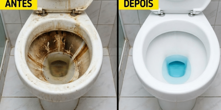 Remova todas as manchas do seu vaso sanitário