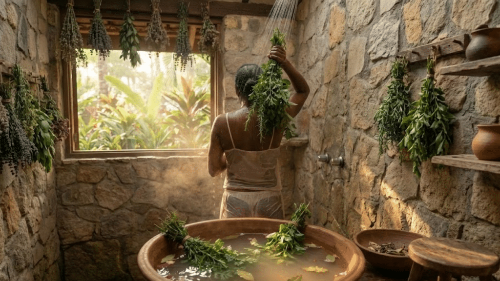 Costume popular no início do ano, o banho de ervas é utilizado para limpeza espiritual, proteção e renovação energética