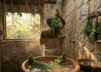 Costume popular no início do ano, o banho de ervas é utilizado para limpeza espiritual, proteção e renovação energética