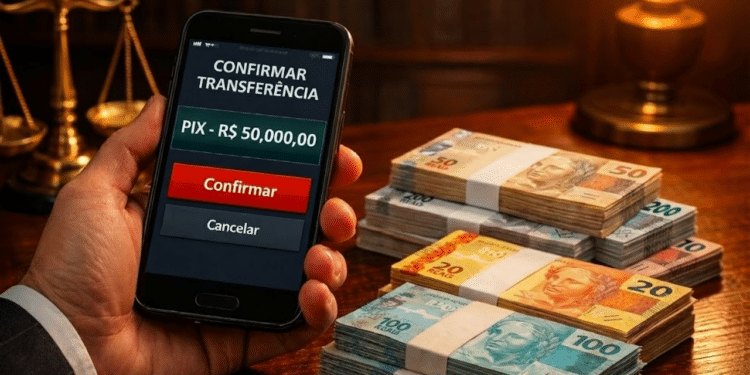 Erro em Pix de alto valor leva Justiça a condenar destinatário à devolução de R$ 50 mil e ao pagamento de R$ 10 mil em danos morais