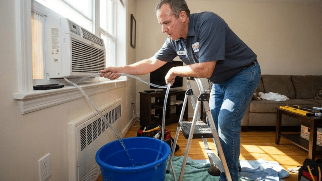 Água do ar-condicionado, normalmente desperdiçada, pode ser reaproveitada e ajudar a reduzir gastos domésticos