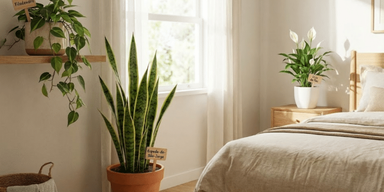Decoração de quartos em 2026 aposta em três plantas que ajudam a refrescar o ambiente e criar clima mais leve