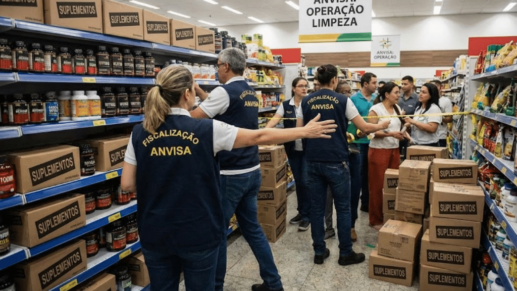 Fiscalização da Anvisa identifica risco à saúde