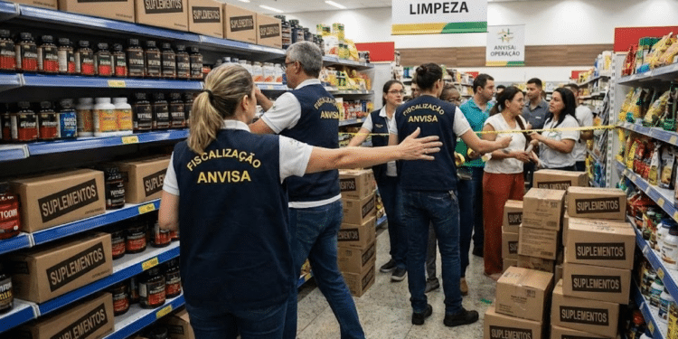 Fiscalização da Anvisa identifica risco à saúde