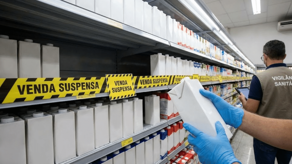 Anvisa suspende marca de leite popular após confirmação de fraude