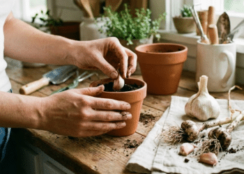 O segredo para plantar alho em casa e nunca mais comprar