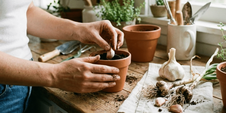O segredo para plantar alho em casa e nunca mais comprar
