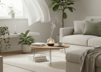 Use óleos essenciais e misturas caseiras para renovar o ar