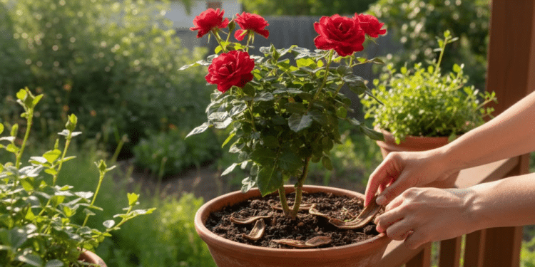 A receita caseira para roseiras com botões firmes e duradouros