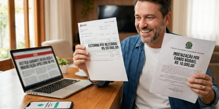 Homem recupera R$ 50 mil e ainda ganha R$ 10 mil de indenização
