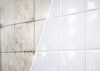 Como usar uma misturinha caseira para remover sujeira e dar brilho aos azulejos