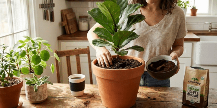 Jardineiros ensinam a fazer o ‘Chorume de Café’ que substitui adubos químicos e não atrai formigas