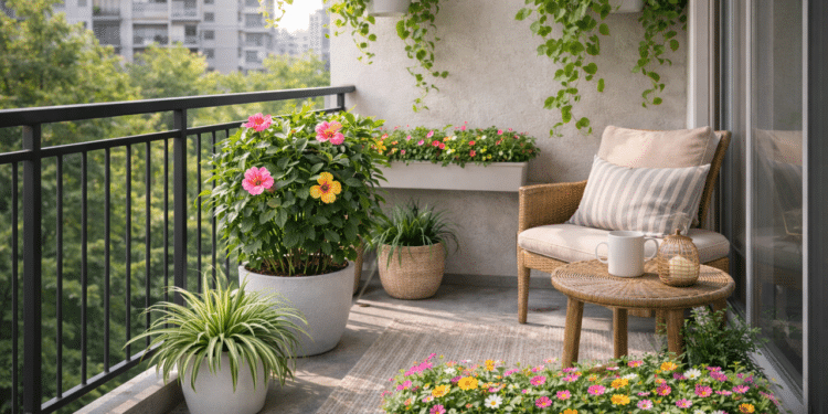 Plantas acessíveis e de crescimento rápido ideais para varandas de apartamentos