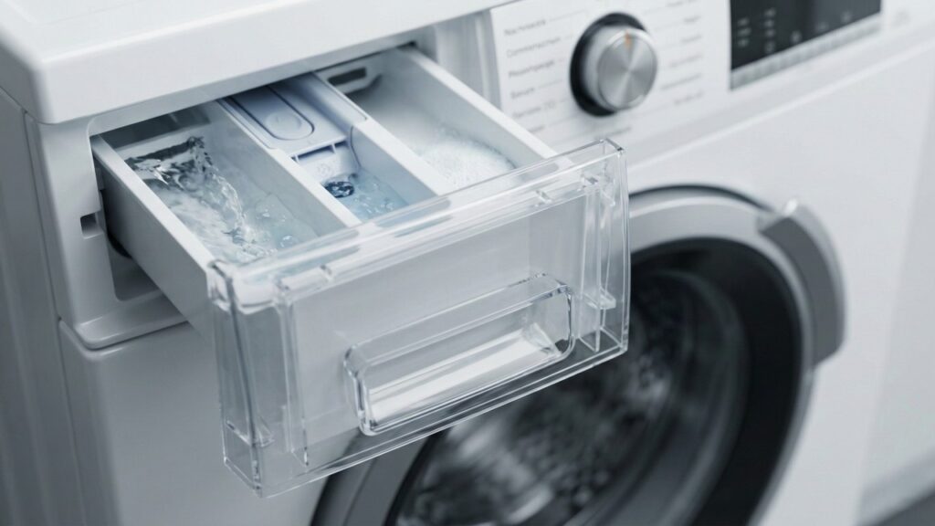 Muita gente erra na hora de usar a gaveta da lavadora e acaba desperdiçando sabão ou deixando cheiro ruim nas roupas