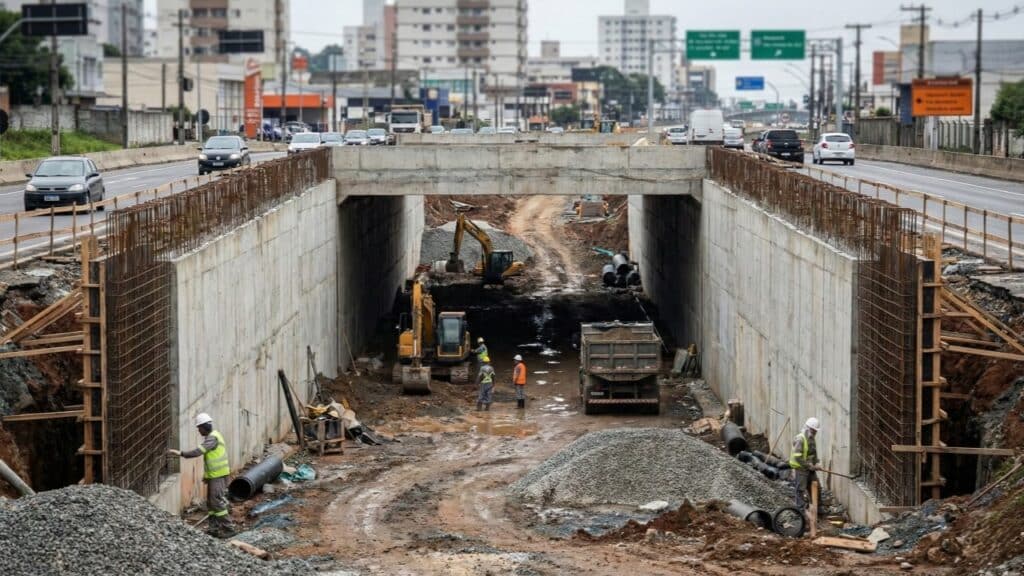 Com investimento de R$ 844 milhões, BR-116 entre Novo Hamburgo e Porto Alegre recebe obras para destravar o trânsito