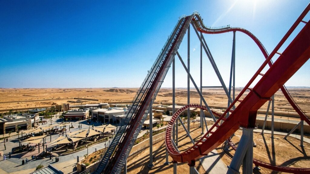 Com 250 km/h e 4,3 km de extensão, a maior montanha-russa do mundo vira símbolo da nova era do turismo