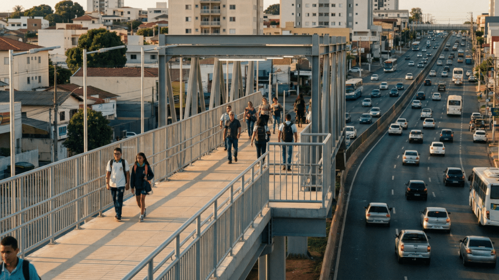 Goiás investe R$ 30 milhões em passarelas para pedestres em rodovias estaduais