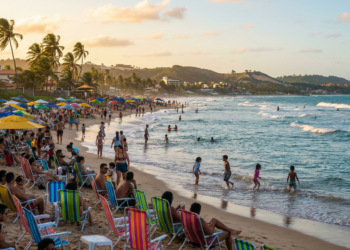 Muro limita acesso à praia famosa de Pernambuco e gera conflito com moradores