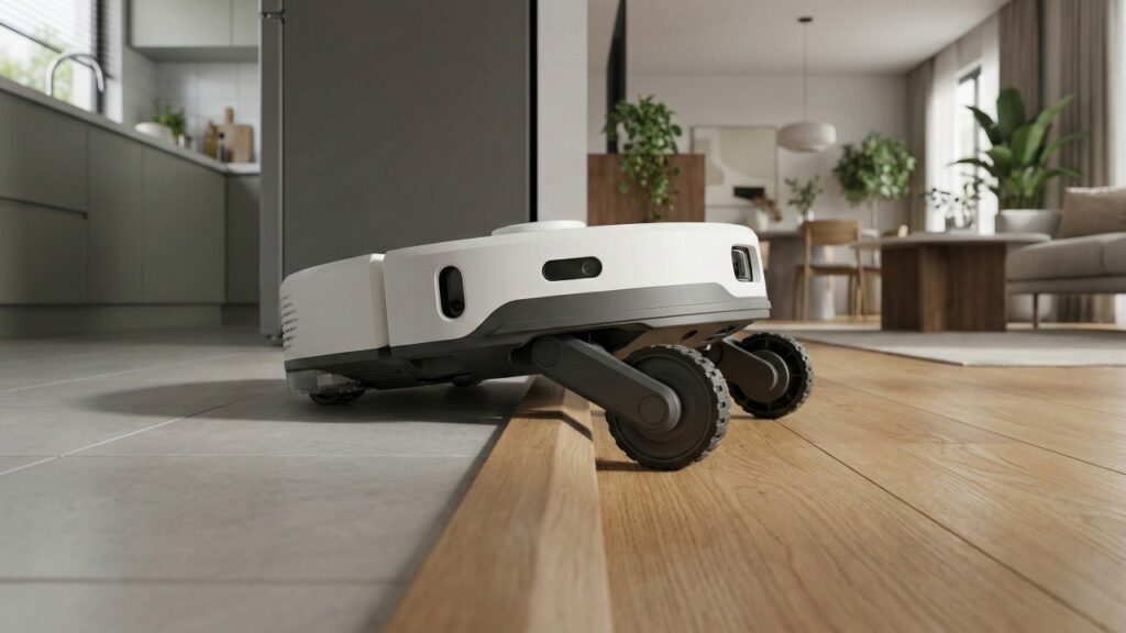 Nem preso no tapete, nem parado no degrau: esse novo robô vai onde os outros não chegam