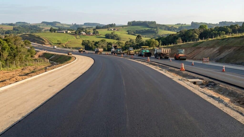 Nova ERS-373 pavimentada conecta produção rural ao turismo e recebe mais de R$ 80 milhões em obras