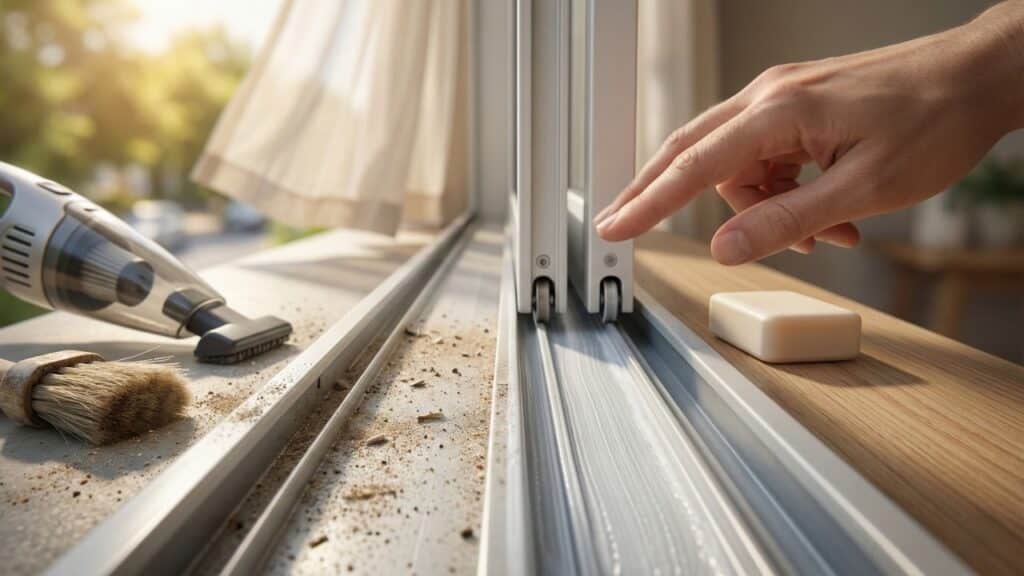 Nem óleo, nem graxa: o truque com sabão nas janelas que resolve o atrito e ainda ajuda a afastar mosquitos