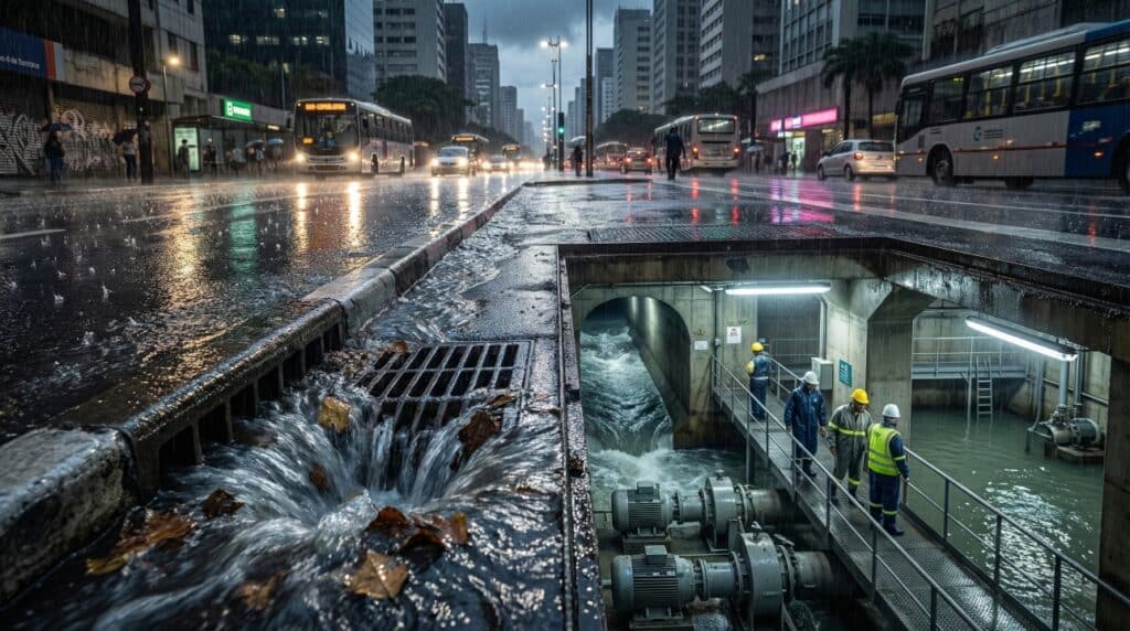 Mais de 700 km de túneis enterrados mudam o jeito como São Paulo enfrenta chuva e esgoto