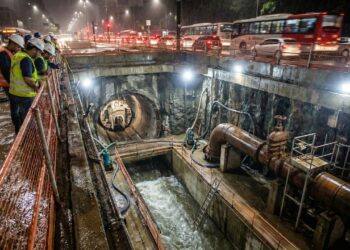 Mais de 700 km de túneis enterrados mudam o jeito como São Paulo enfrenta chuva e esgoto