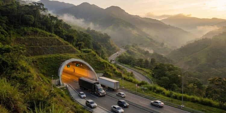 Túnel de 8,65 km vai atravessar a Cordilheira a 2,4 mil metros de altitude e criar nova rota do interior ao Pacífico