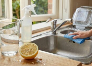 Vinagre com limão na limpeza da casa: quando usar, como preparar e por que nem toda superfície aceita bem