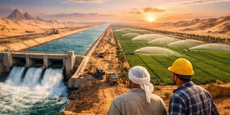 Megaprojeto bilionário do Egito para criar novo polo agrícola com canais gigantes e irrigação de milhares de hectares enfrenta novo impasse