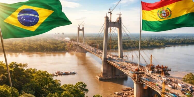 Megaponte entre Brasil e Bolívia terá investimento de R$ 421 milhões, promete novo corredor logístico até o Pacífico e vai melhorar a vida de mais de 180 mil pessoas