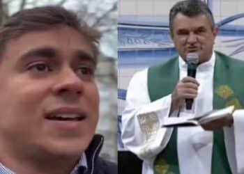 Nikolas Ferreira se manifesta após padre de Aparecida criticar caminhada até Brasília